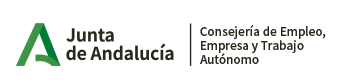 Logotipo de la Consejería de Empleo, Empresa y Trabajo Autónomo. Junta de Andalucía
